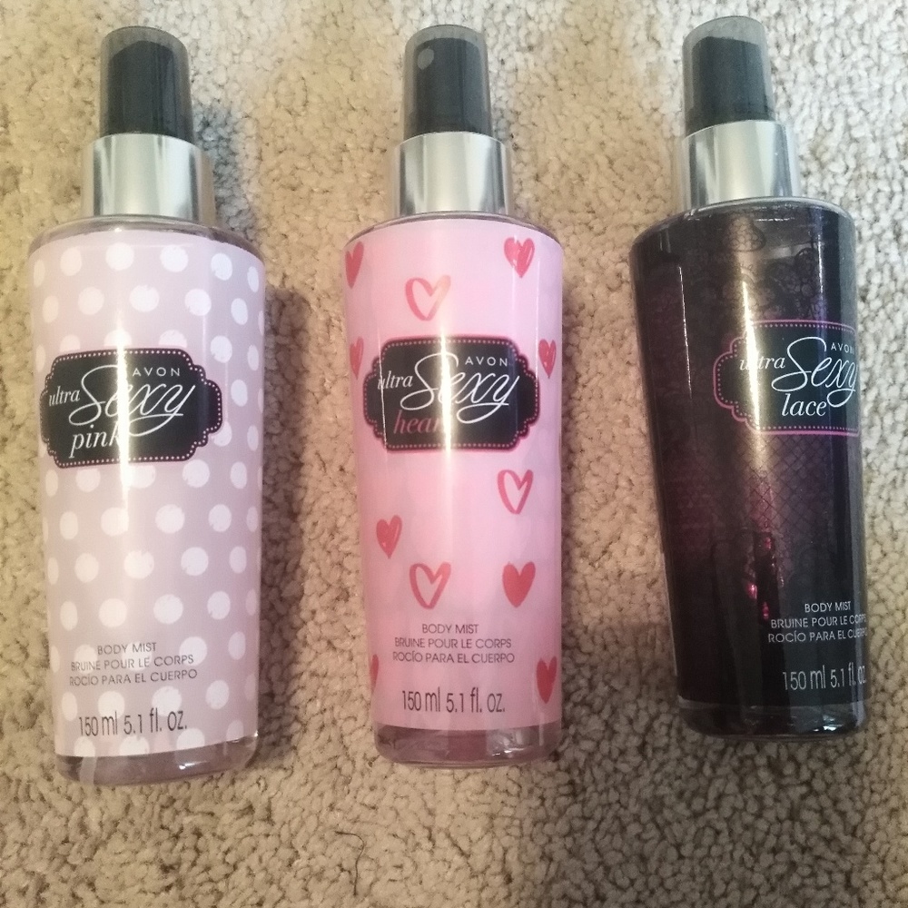 Avon Body Spray set